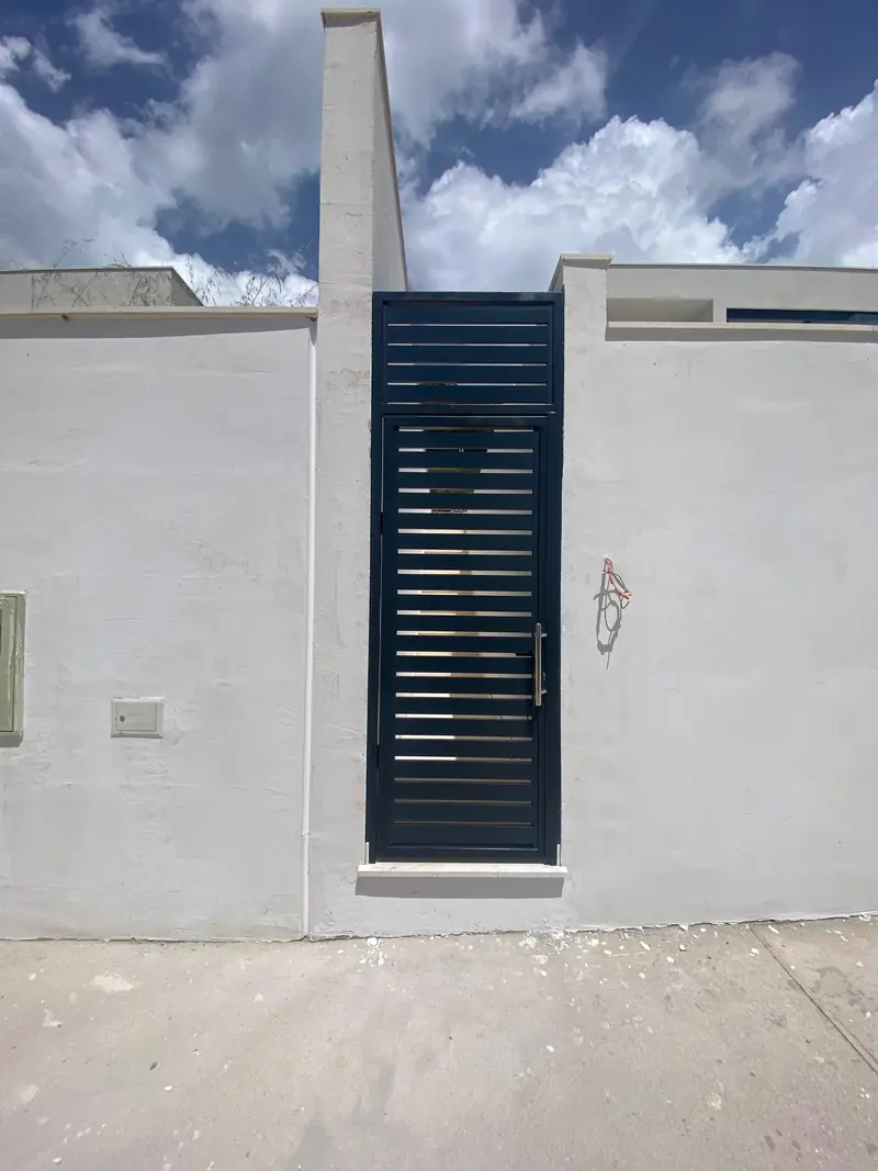 Aluminijska ograda, primjer 2