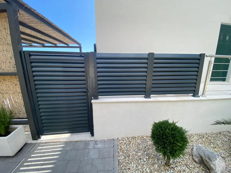 Aluminijska ograda, primjer 3