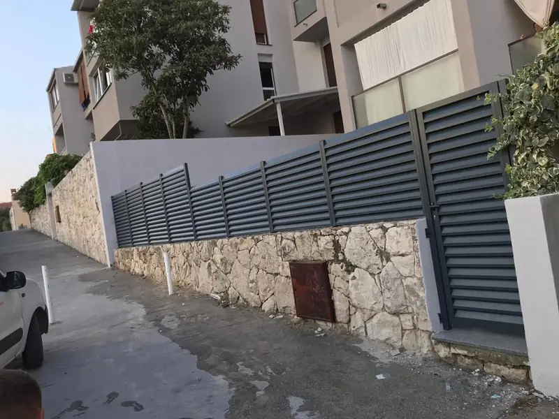 Aluminijska ograda, primjer 11