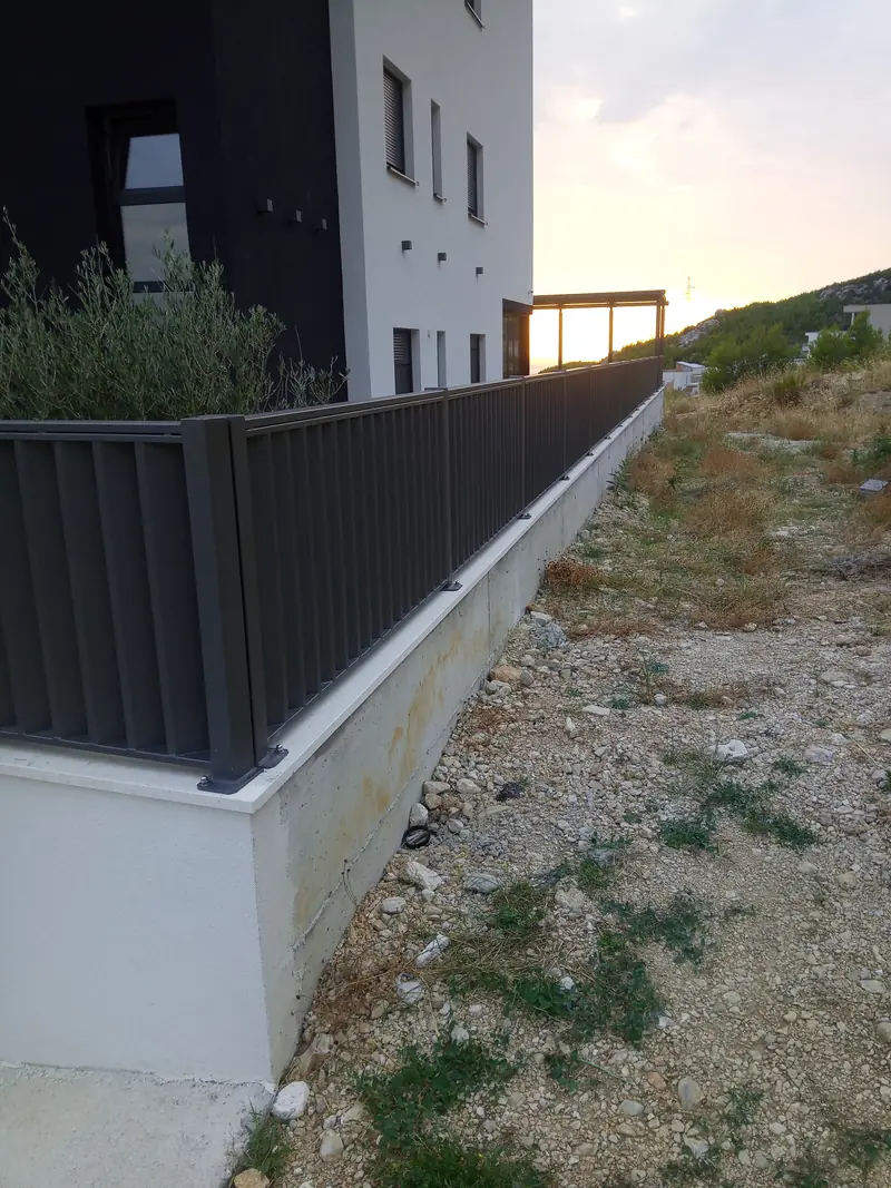 Aluminijska ograda, primjer 19