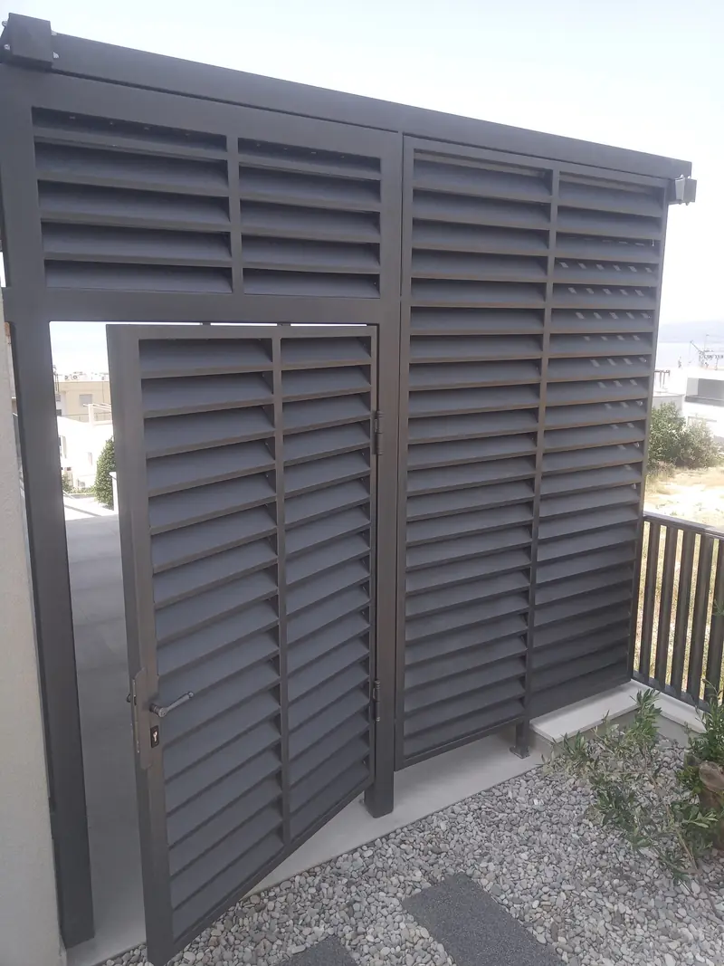 Aluminijska ograda, primjer 21
