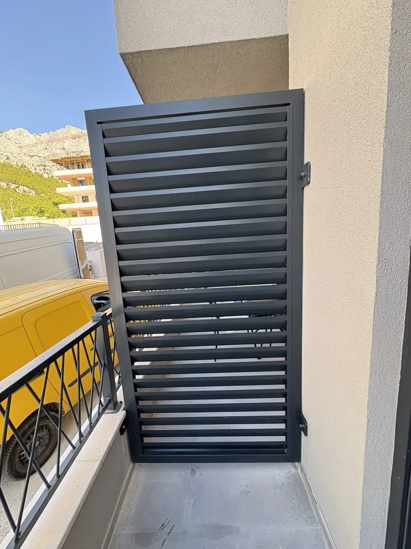 Aluminijska ograda, primjer 22