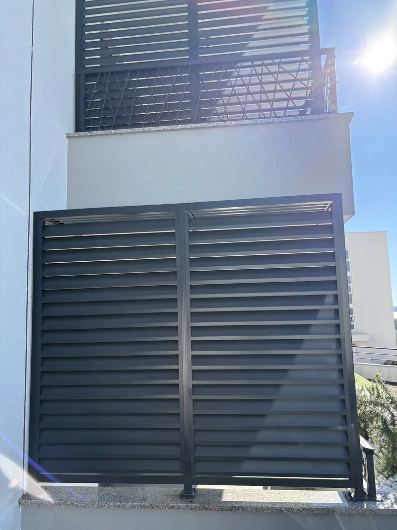 Aluminijska ograda, primjer 31