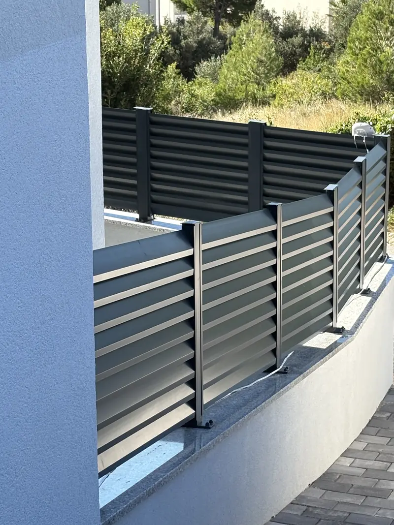 Aluminijska ograda, primjer 32