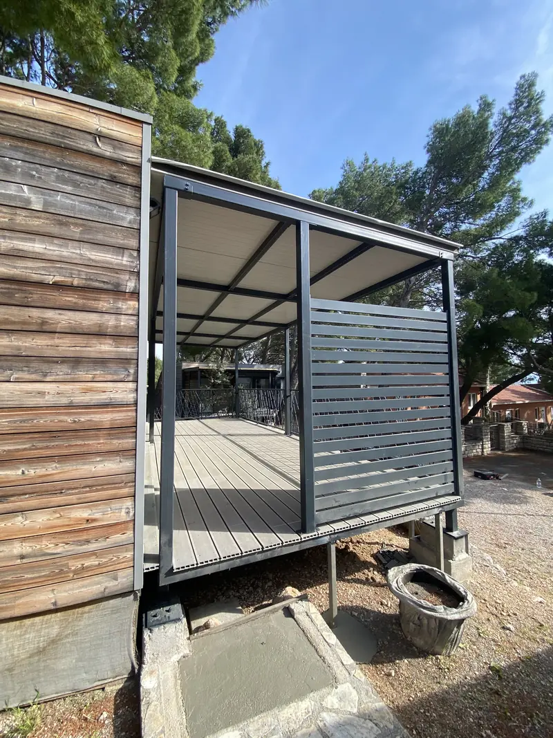 Aluminijska ograda, primjer 33