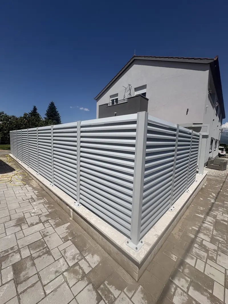 Aluminijska ograda, primjer 35