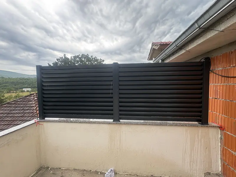 Aluminijska ograda, primjer 40