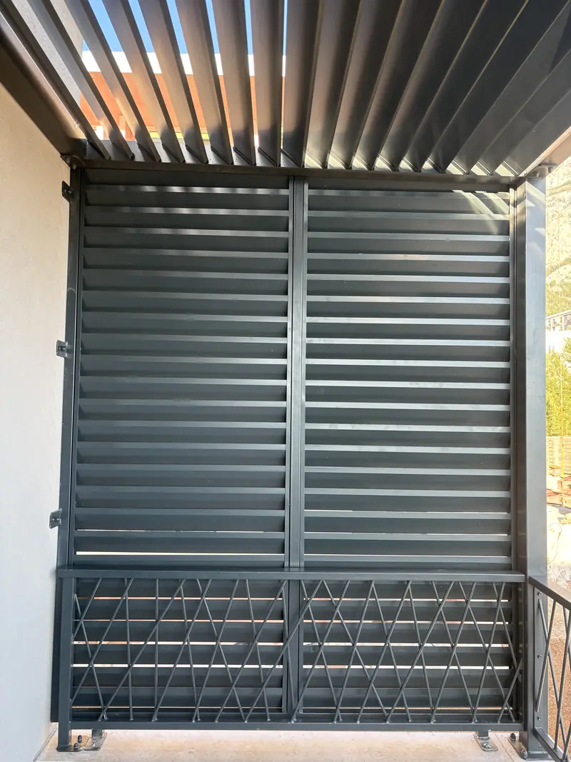 Aluminijska ograda, primjer 45